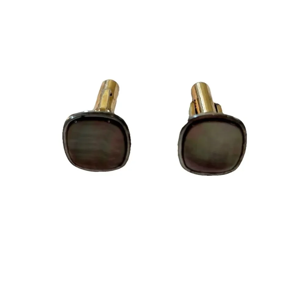 Vintage KREMENTZ Gold Filled Tuxedo Cufflink & Stud Set In Original Case